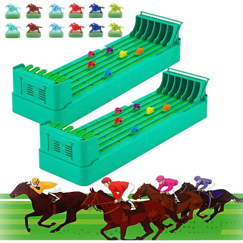 Party Games Easy Kids - Juego de carrera de caballos eléctrico,