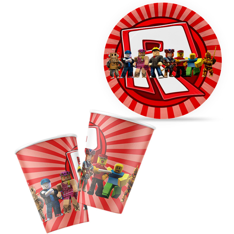 Party Games In Roblox - Robot de decoración de feliz cumpleaños,