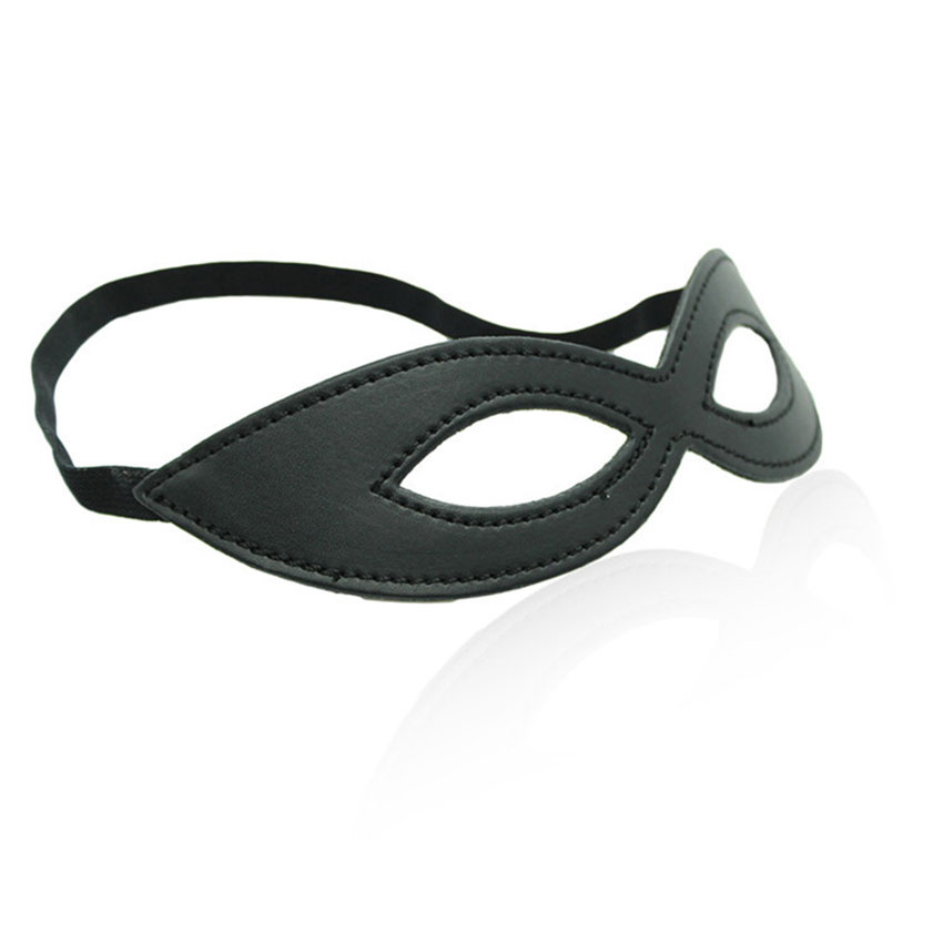Party Games Mystery - Máscara de Ojos de cuero negro