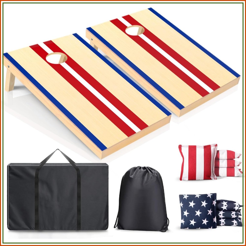 Cornhole Board Set - Juego de Tableros de Cornhole de
