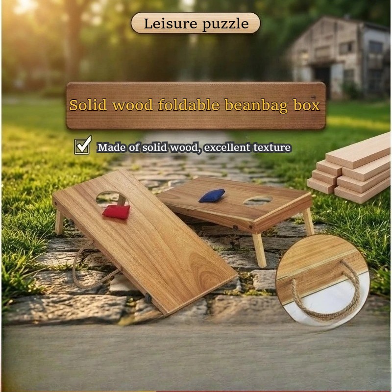 Juego de Cornhole Plegable de  - Cornhole Board Set reseña y precio