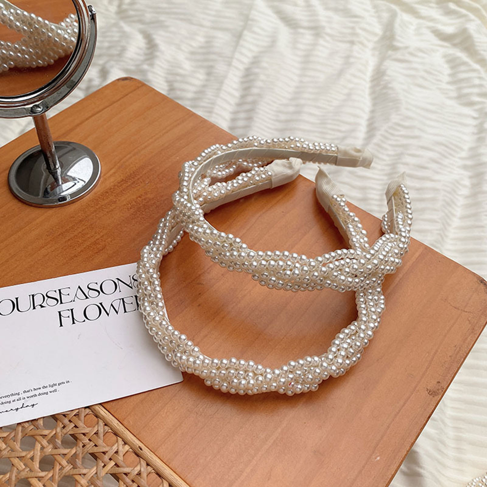 Diadema de perlas elegante par - Ring Toss Outdoor reseña y precio
