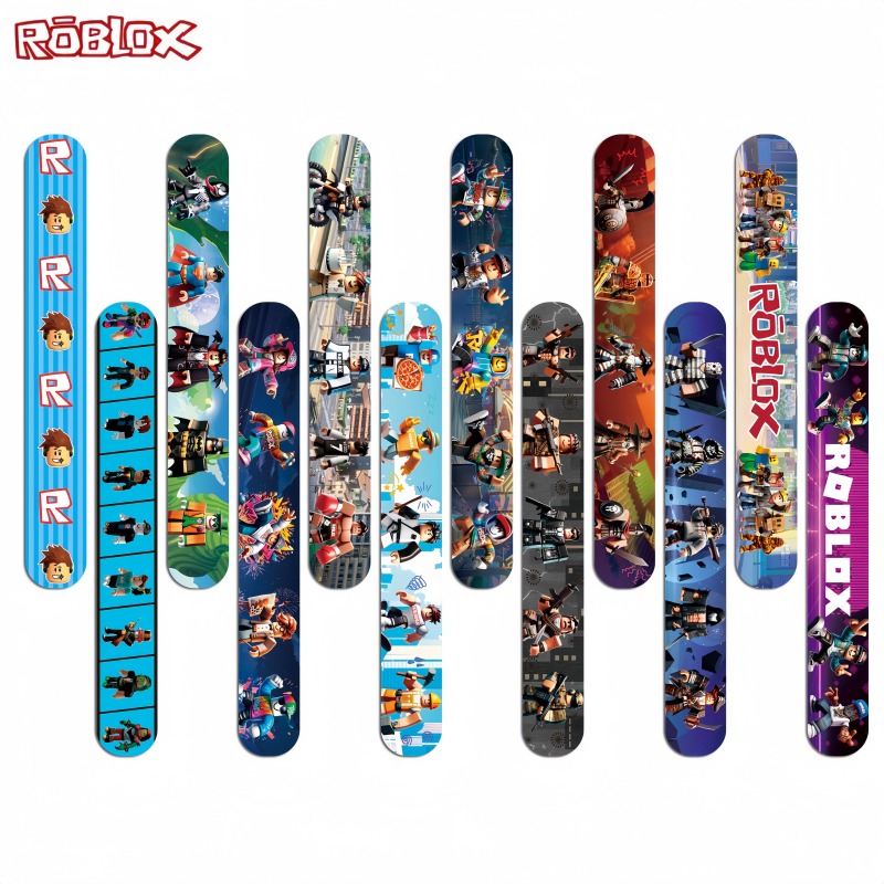 12/24 Piezas Pulseras Elástica - Party Games In Roblox reseña y precio