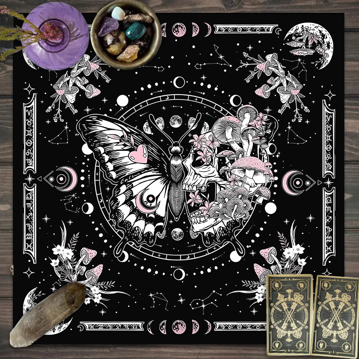 1 mantel de cartas de Tarot, d - Party Games Mystery reseña y precio