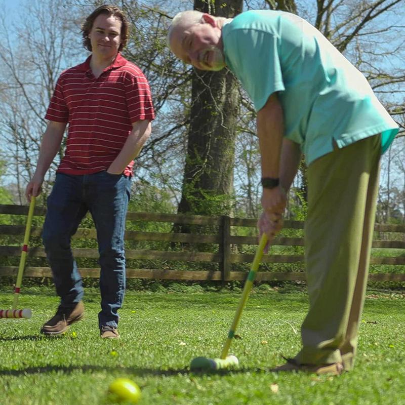 Juego de croquet divertidos ju - Croquet Set Lawn reseña y precio