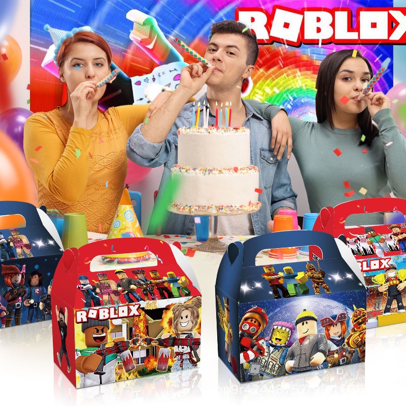 Juego de 12 Cajas de Regalo co - Party Games In Roblox reseña y precio