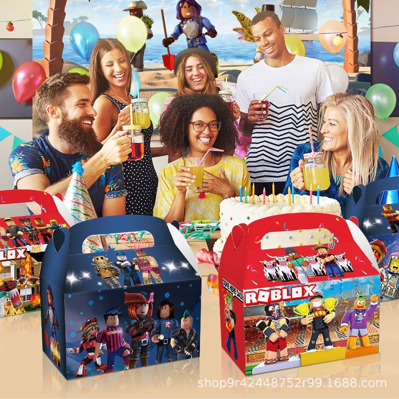 Juego de 12 Cajas de Regalo co - Party Games In Roblox reseña y precio