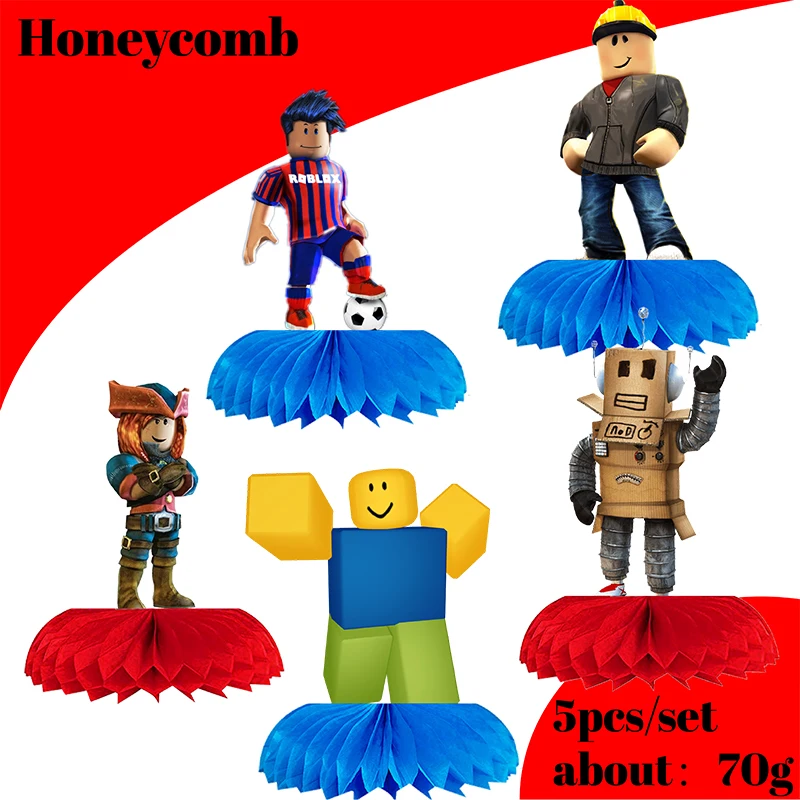 Decoración de mesa de panal de - Party Games In Roblox reseña y precio