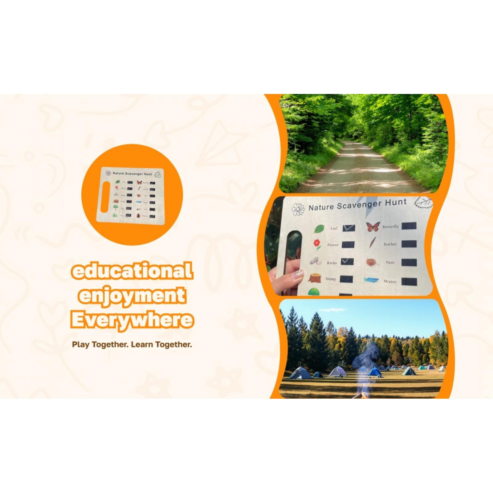 Juguetes de exploración natura - Scavenger Hunt Card reseña y precio