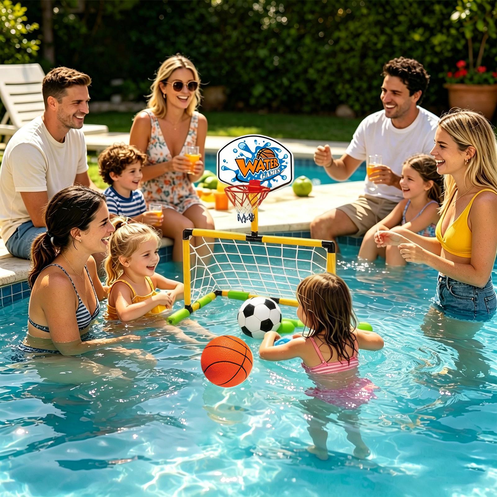Aro de Baloncesto para Piscina - Party Games Kids And Adults reseña y precio