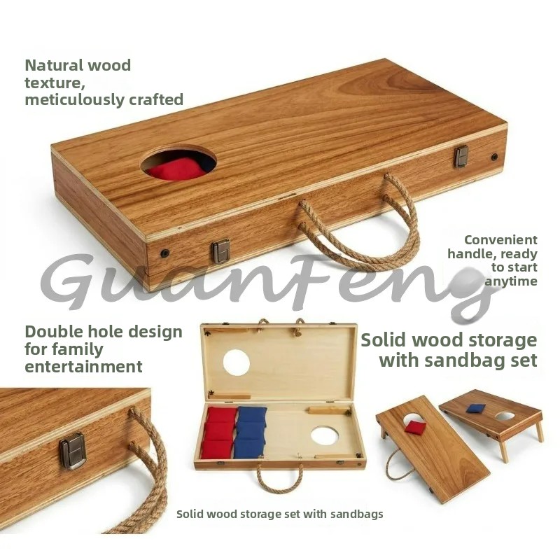 Juego de Cornhole Plegable de  - Cornhole Board Set reseña y precio