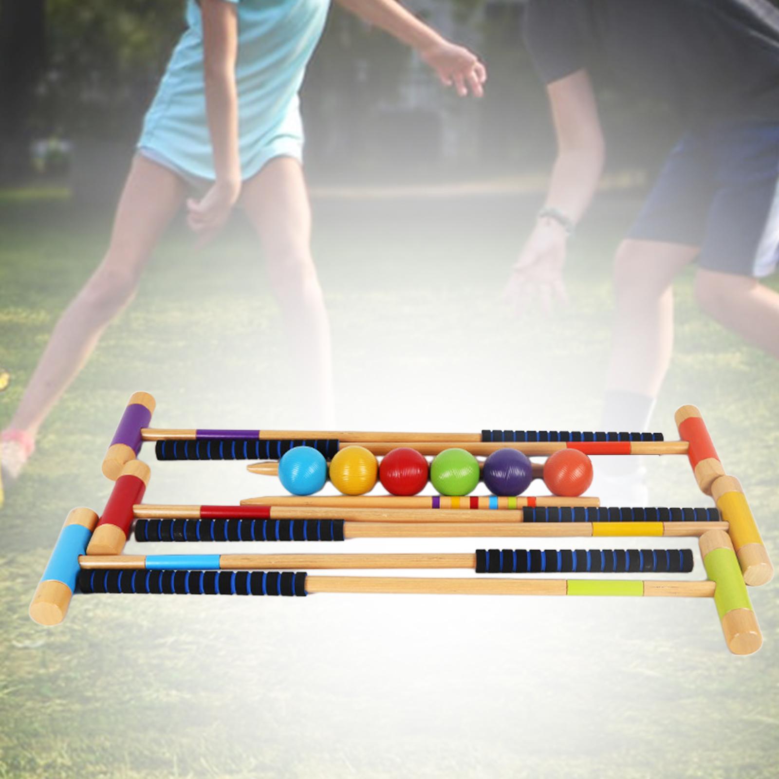 Juego de Croquet para 6 Jugado - Croquet Set Lawn reseña y precio