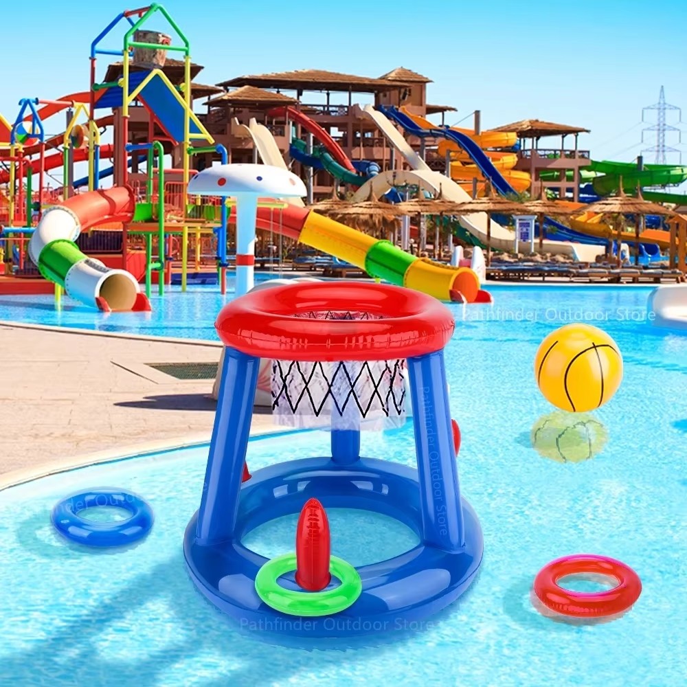 Juego Inflable de Baloncesto y - Ring Toss Outdoor reseña y precio