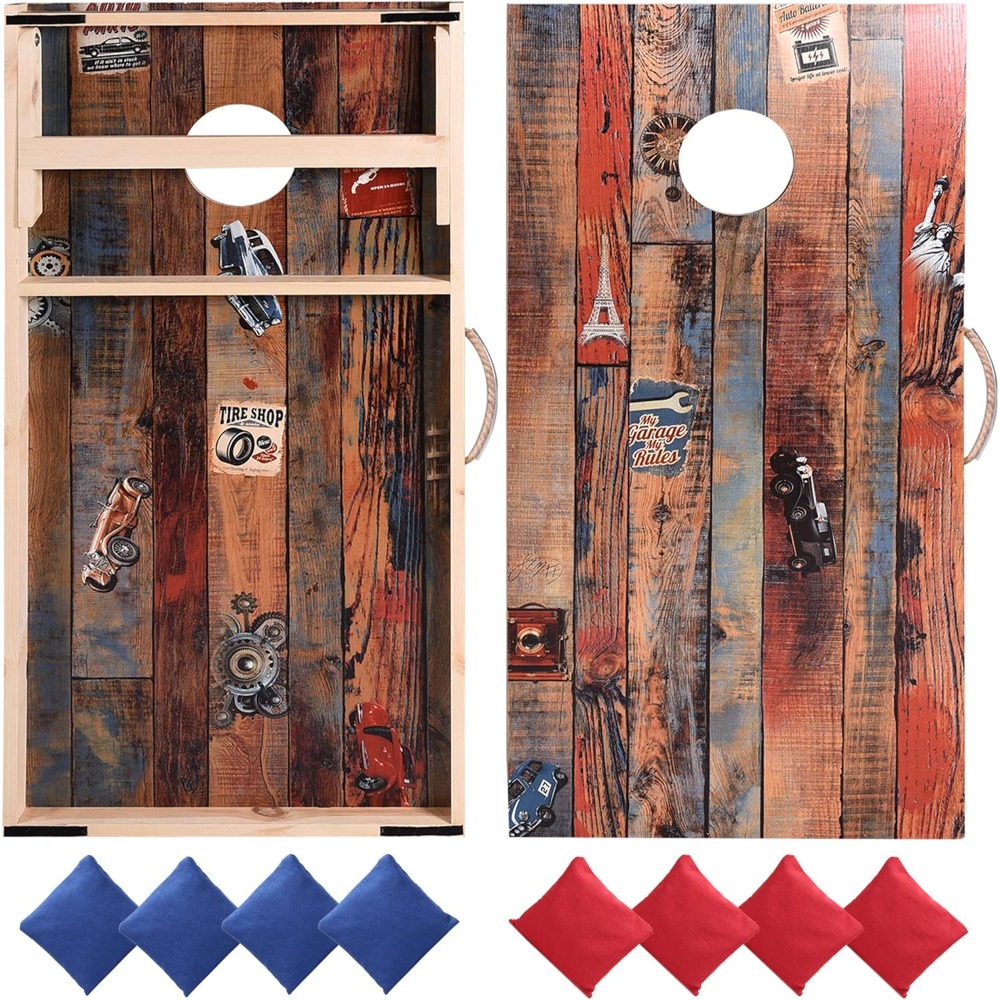 Juego de Cornhole de Madera Ma - Cornhole Board Set reseña y precio