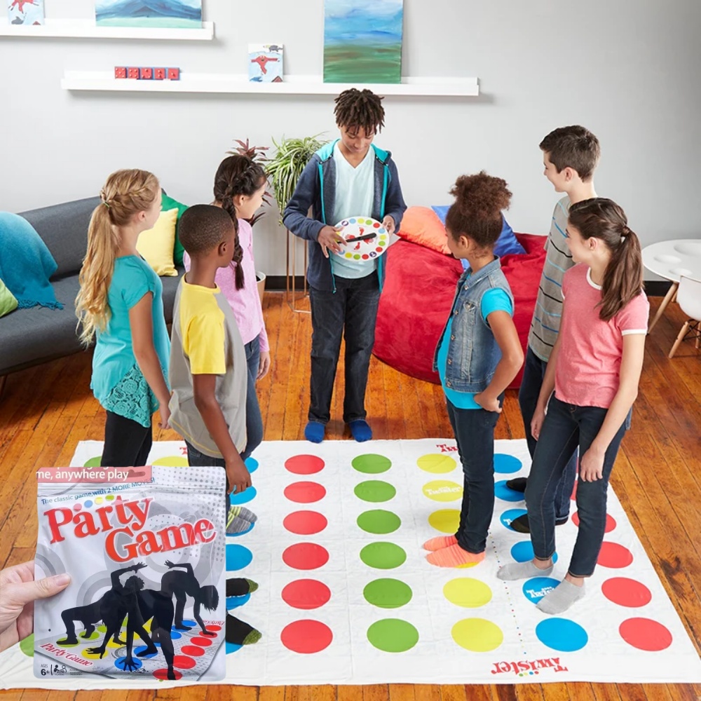 Twister Party Game - Familia I - Party Games For 5 Year Olds Indoors reseña y precio