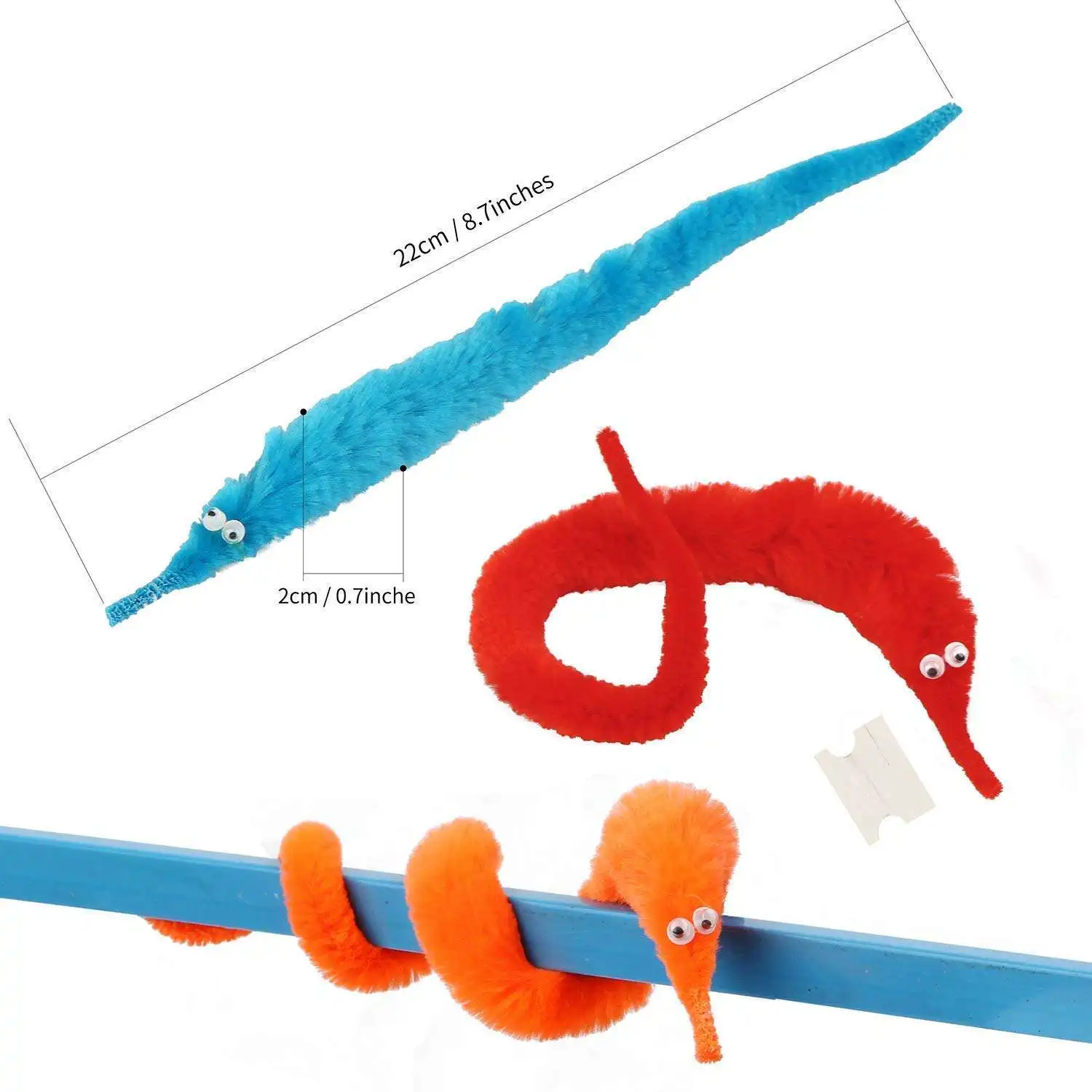 Accesorios mágicos de gusano d - Party Games Easy Kids reseña y precio