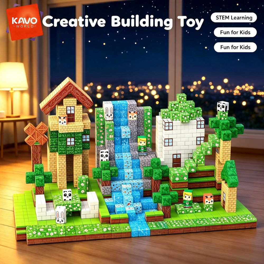 KAVOWORLD 150 piezas Bloques d - Party Games Easy Kids reseña y precio