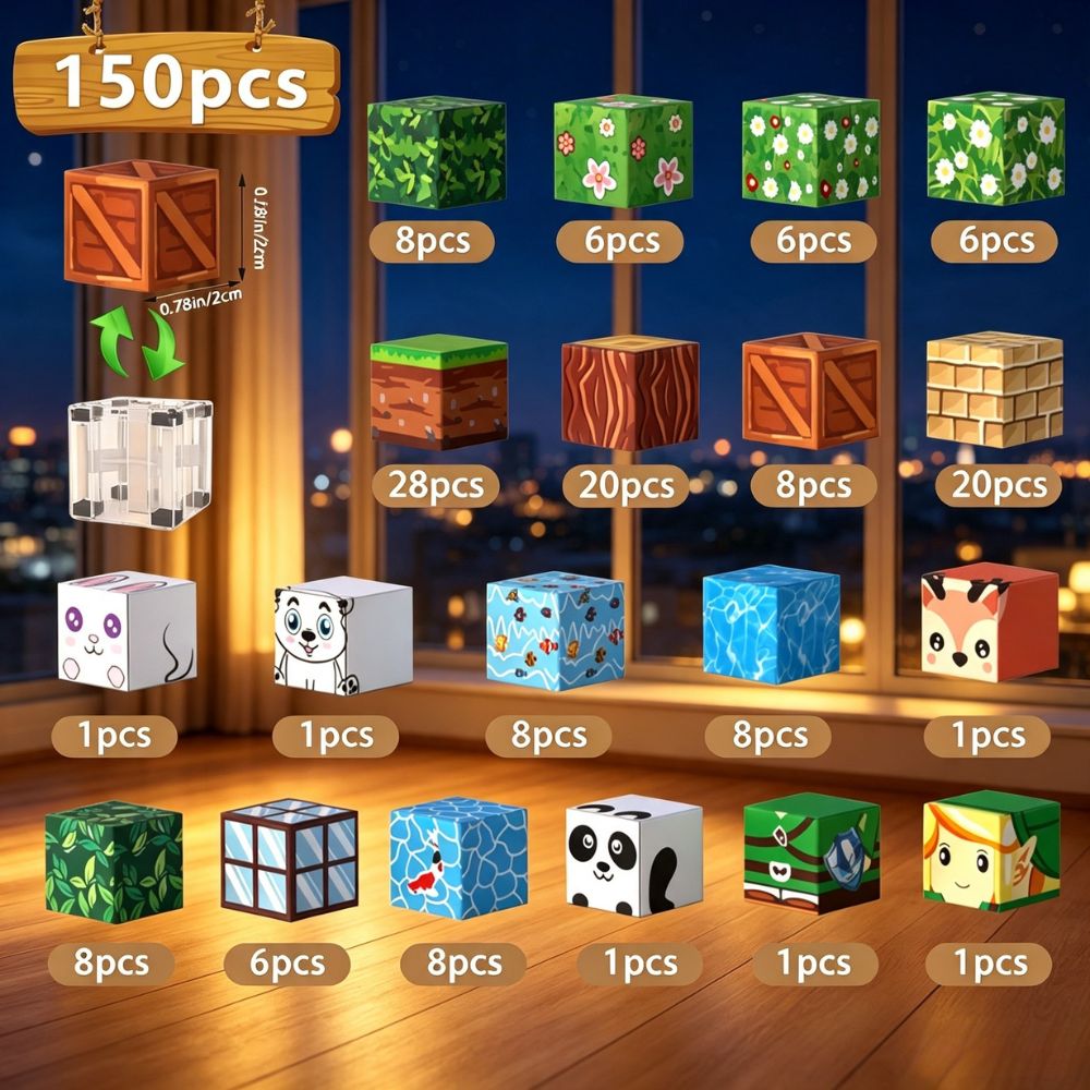 KAVOWORLD 150 piezas Bloques d - Party Games Easy Kids reseña y precio